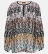 Missoni Printed Bohemian Shirt In Multi