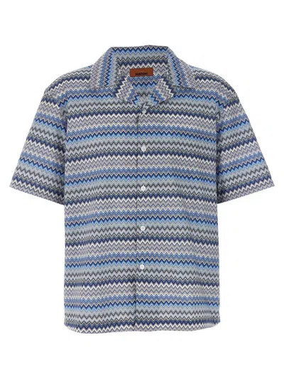 Missoni 'zig-zag' Shirt In Multi