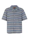 Missoni Men's Bowling Shirt | Size 52 | Us25sj05 Color Bw00w0s01fs In Multicolour