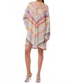 Missoni Zig-zag Short Cover-up In Multicolor In Multi