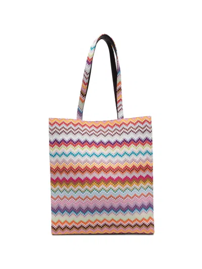 Missoni Zig Zag Shoulder Bag In Pattern