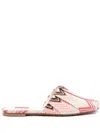 Missoni Slipper Mit Zickzackmuster In Rosa