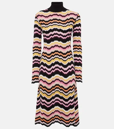 MISSONI ZIGZAG SWEATER DRESS