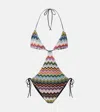Missoni Zig Zag Swimsuit In Multi
