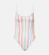Missoni Zig Zag Swimsuit In Multi