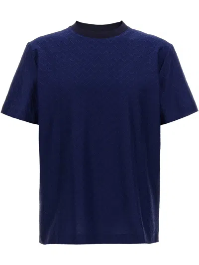 Missoni Zig-zag T-shirt In Blue
