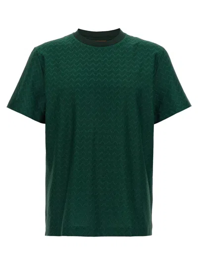 Missoni Zig-zag T-shirt In Green