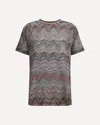 Missoni Caperdoni Short Sleeve T-shirt With Sequin In Multi