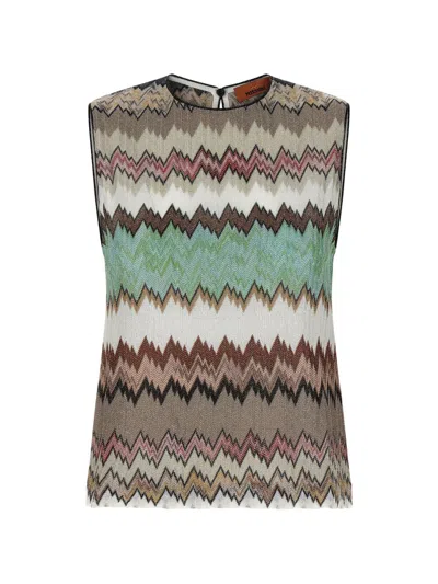 Missoni Elegant Mini Top For Women In Multi