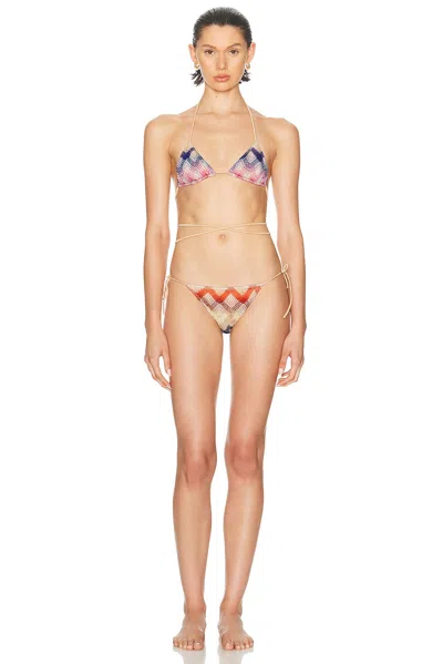 Missoni Zig Zag Triangle Bikini Set