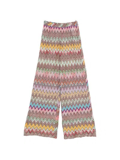 Missoni Zig Zag Trousers In Multi