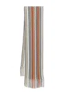 Missoni Zig-zag Viscose Blend Fringed Scarf Accessories In Multicolour