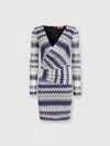 Missoni Long Sleeve Dress In Multicoloured