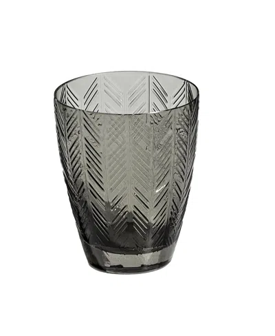 Missoni Zig Zag Water Glass, Set Of 6 In Black