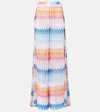 Missoni Zig Zag Wide-leg Pants In Pink