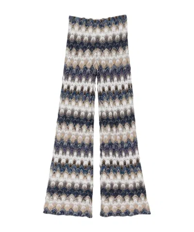 MISSONI ZIG ZAG-PATTERN TROUSERS