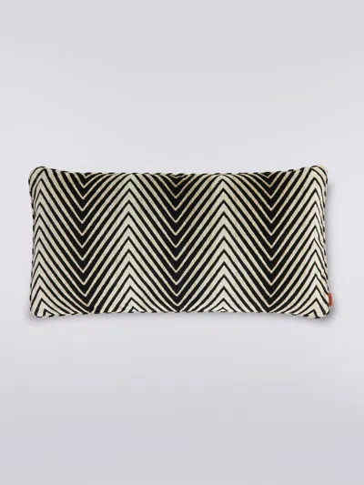 Missoni Cushions Black And White Uni In Black,white