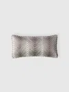 Missoni Chevron-pattern Velvet Cushion In Purple  Multicoloured