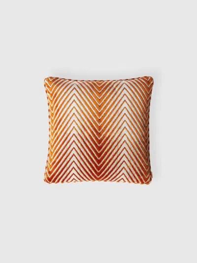 MISSONI KISSEN ZIGGY 40X40 CM AUS VISKOSEMISCHGEWEBE MIT ZICKZACKLINIEN