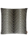 Missoni Home Ziggy 40x40 Cm Viscose Blend Zigzag Cushion In N,a