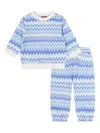 Missoni Baby Boys Zigzag Tracksuit In Blue