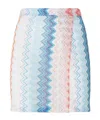 Missoni Mini Skirt In Blue