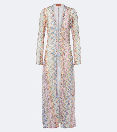 Missoni Zigzag Beach Cover-up In Multi