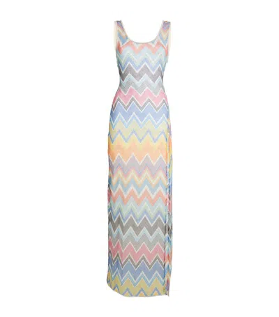 Missoni Zigzag Beach Maxi Dress In Multi