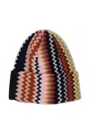 ZIGZAG BEANIE HAT