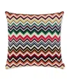 Missoni Small Belfast Zigzag-pattern Cushion