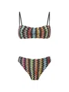 Missoni Zigzag Bikini In Multi