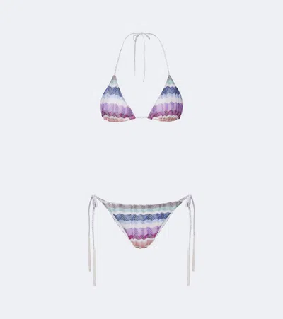 Missoni Zigzag Bikini In Multi