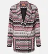 Missoni Zigzag Blazer In Multicoloured