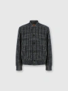 Missoni Zigzag Bomber Jacket In Black