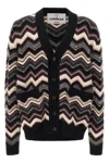 Missoni Zigzag Cardigan Sweaters And Cardigans Multicolor In Black