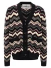 Missoni Zigzag Cardigan Sweaters And Cardigans Multicolor In Multi