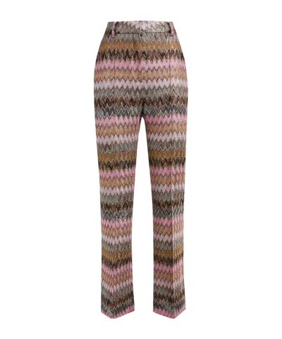 MISSONI ZIGZAG CASUAL PANTS