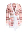 Missoni Chevron-knit Cardigan In White