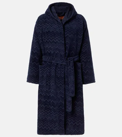 Missoni Zigzag Cotton Bathrobe