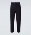 Missoni Zigzag Cotton-blend Pants In Blue