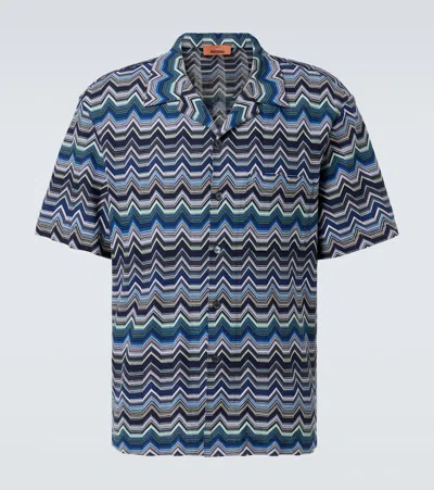 MISSONI ZIGZAG COTTON SHIRT