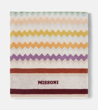Missoni Zigzag Cotton Terry Towel Set In Multi