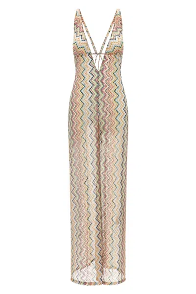 Missoni Zigzag Cover-up Suit In Multi