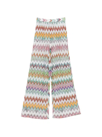 Missoni Zigzag Cover-up Trousers In Multi