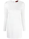 Missoni Zigzag-woven Mini Dress In White