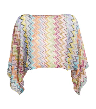 Missoni Zigzag Crop Top In Multi