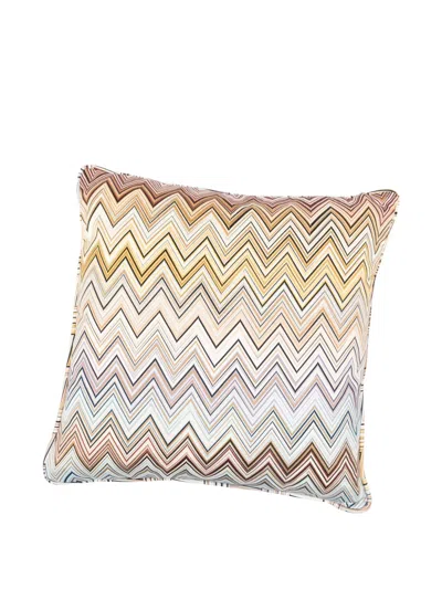Missoni Zig-zag Cushion In Multi