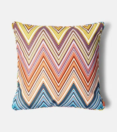 Missoni Zigzag Cushion In Multicolor