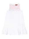 Missoni Zigzag Dress In White