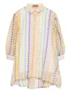 Missoni Zigzag Dress In Yellow